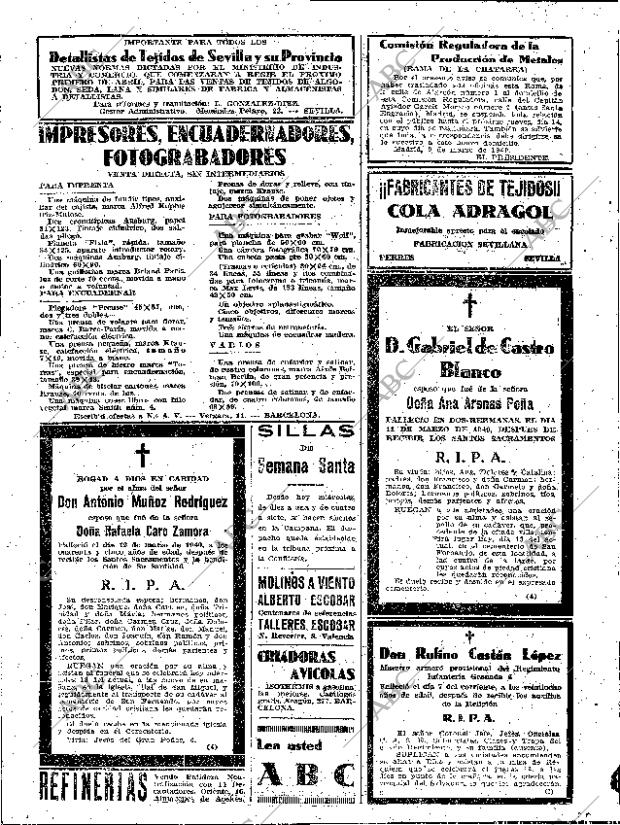 ABC SEVILLA 13-03-1940 página 2