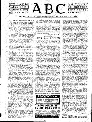 ABC SEVILLA 13-03-1940 página 3