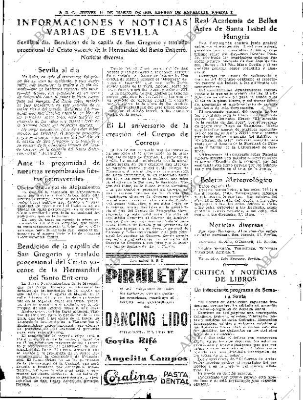 ABC SEVILLA 14-03-1940 página 13