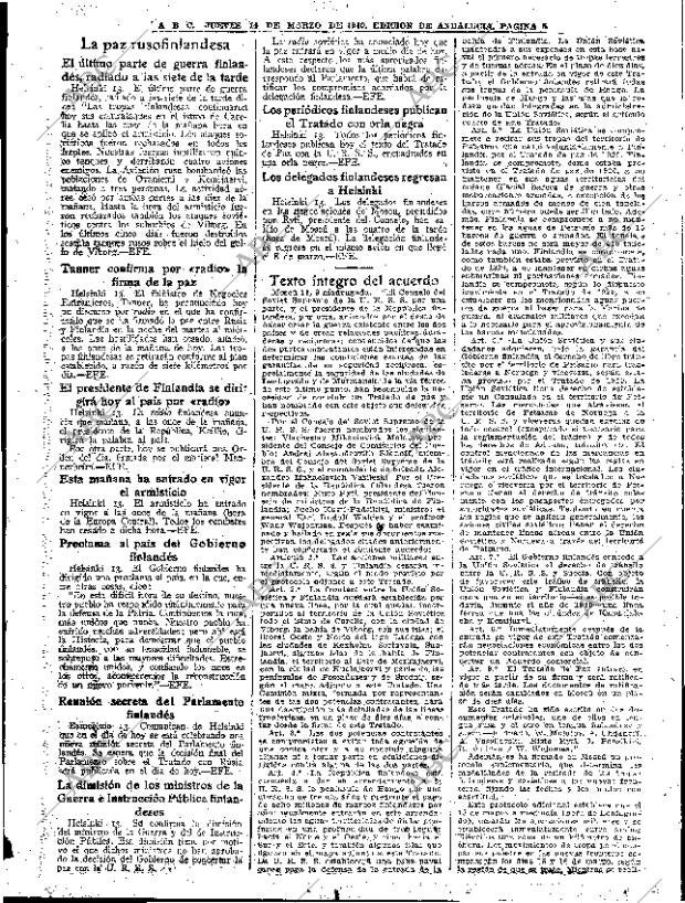 ABC SEVILLA 14-03-1940 página 5