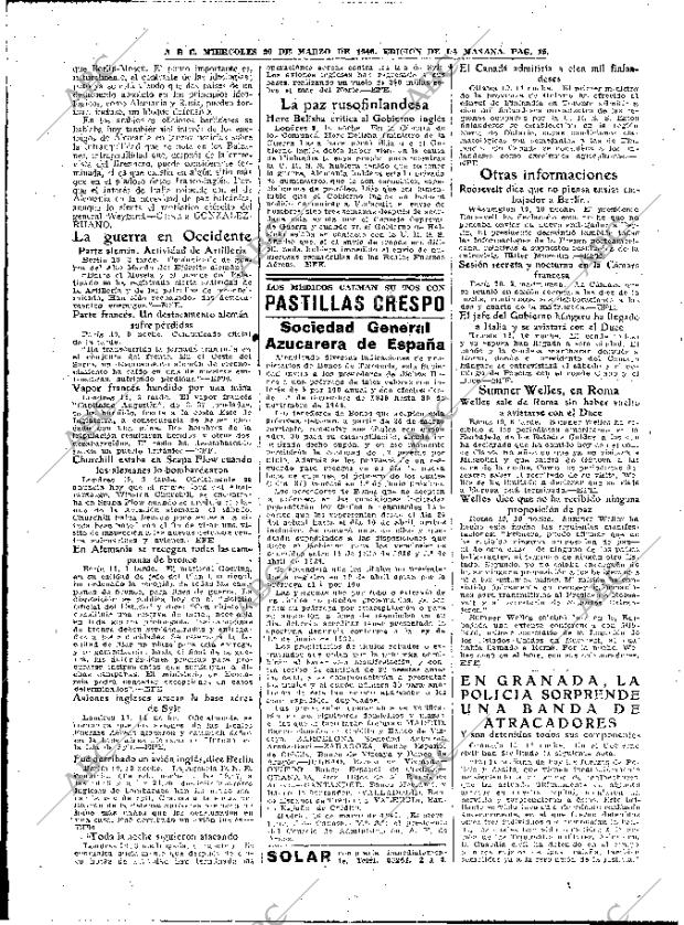 ABC MADRID 20-03-1940 página 12