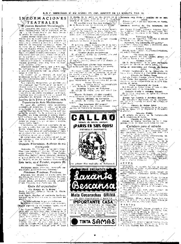 ABC MADRID 20-03-1940 página 14