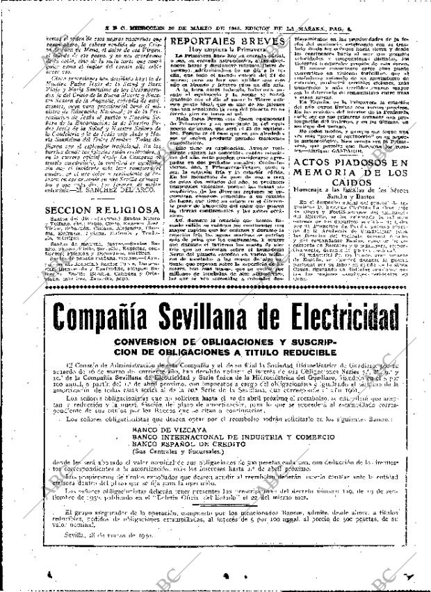 ABC MADRID 20-03-1940 página 8