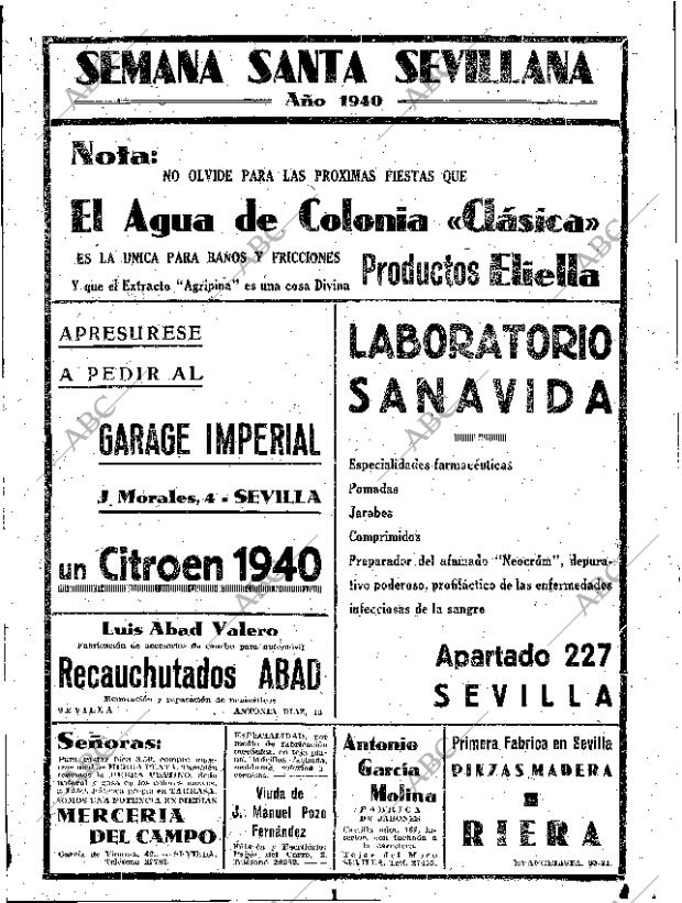 ABC SEVILLA 21-03-1940 página 11