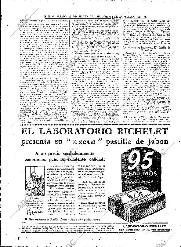 ABC MADRID 23-03-1940 página 12