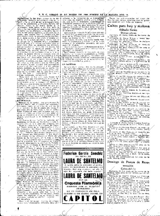 ABC MADRID 23-03-1940 página 14