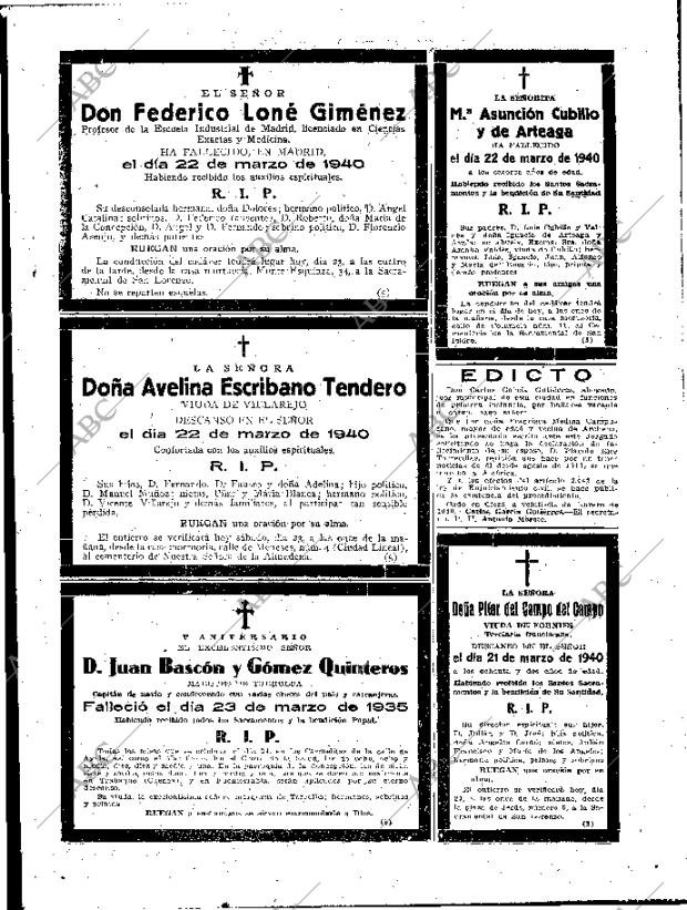 ABC MADRID 23-03-1940 página 23