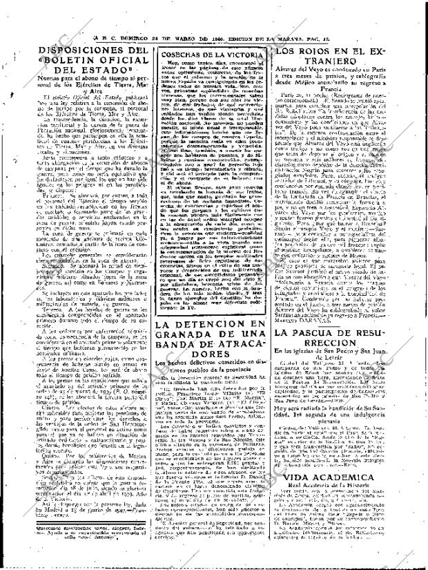 ABC MADRID 24-03-1940 página 13