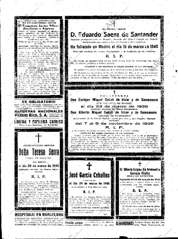 ABC MADRID 26-03-1940 página 2