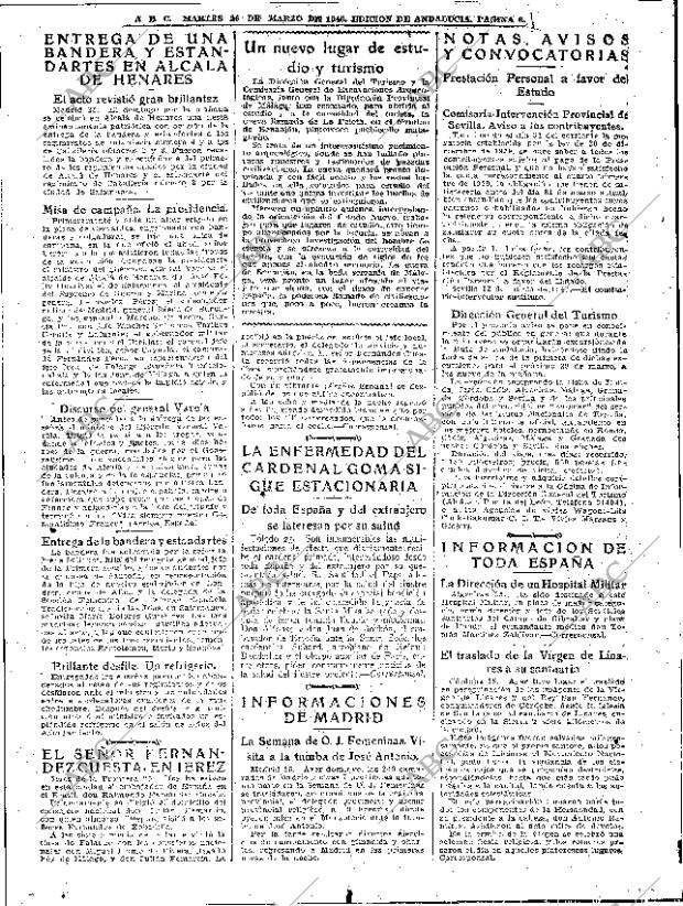 ABC SEVILLA 26-03-1940 página 4