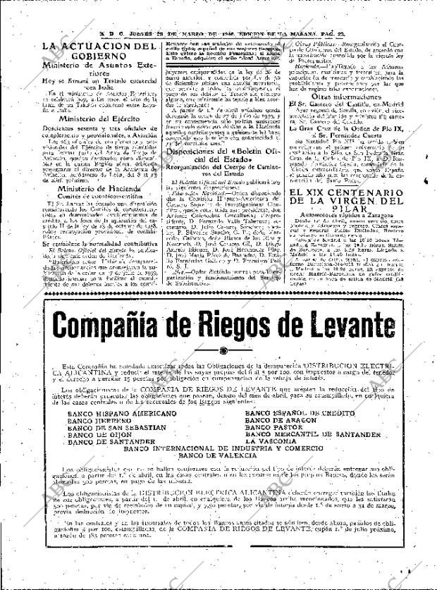 ABC MADRID 28-03-1940 página 22