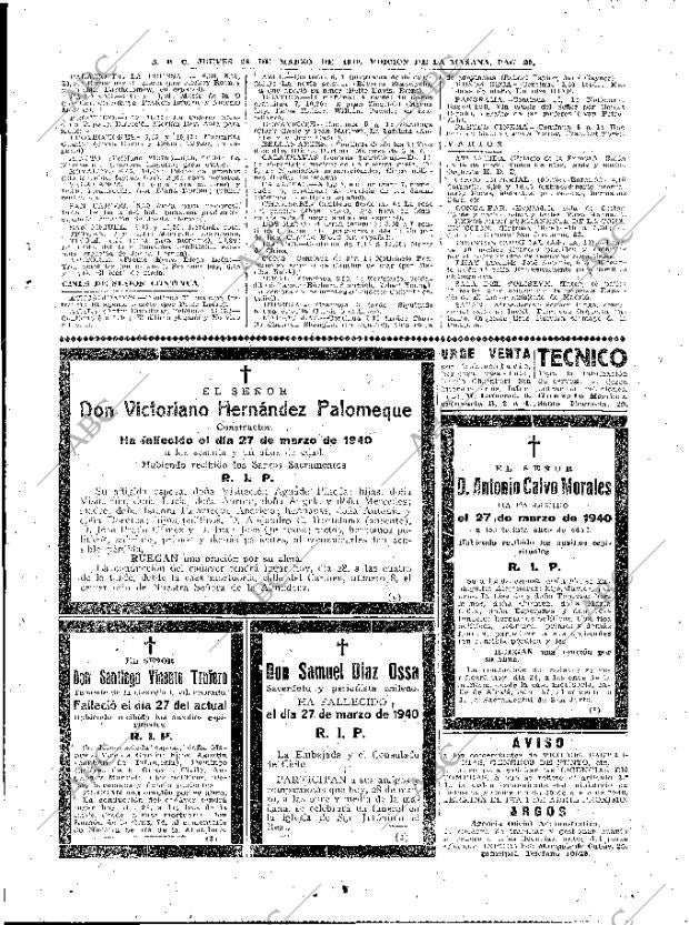 ABC MADRID 28-03-1940 página 29