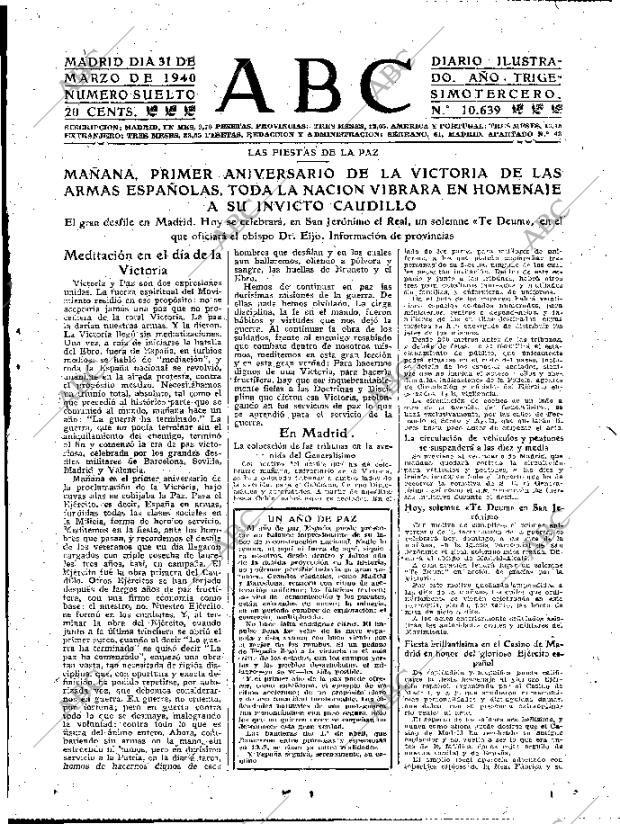 ABC MADRID 31-03-1940 página 11