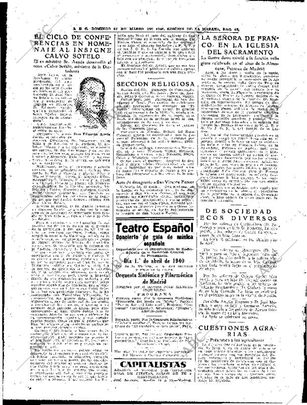 ABC MADRID 31-03-1940 página 17