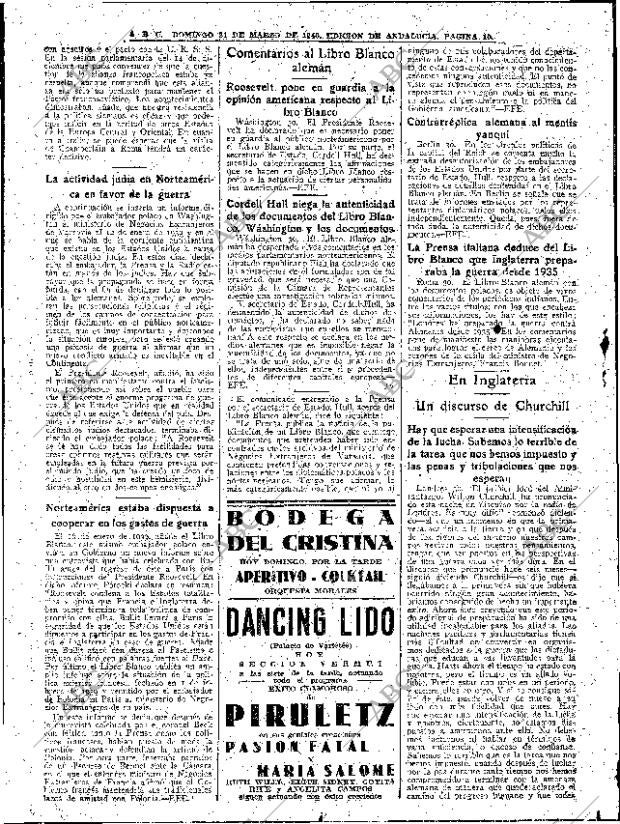 ABC SEVILLA 31-03-1940 página 10