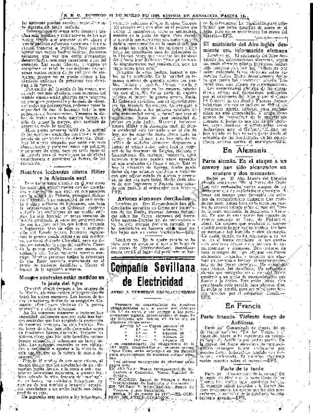 ABC SEVILLA 31-03-1940 página 11