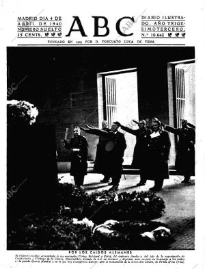 ABC MADRID 04-04-1940 página 1