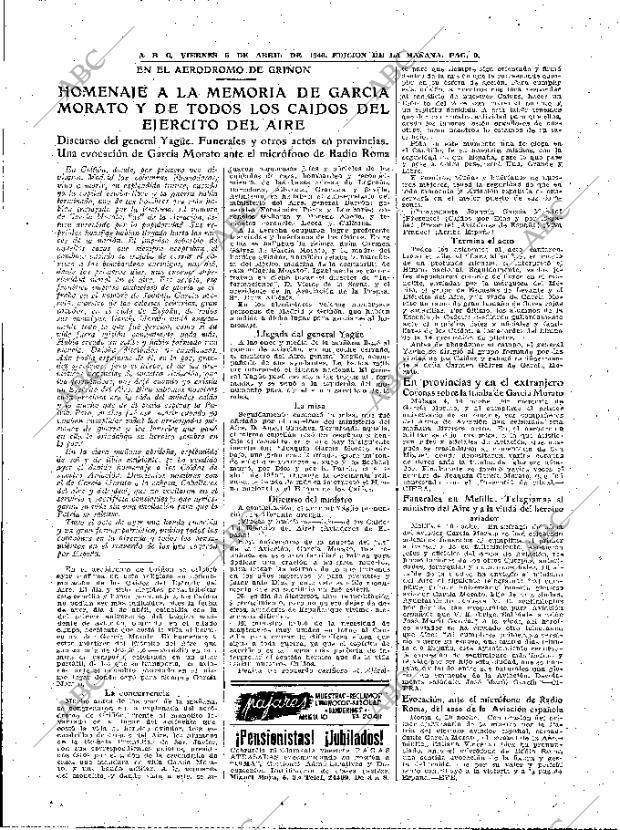 ABC MADRID 05-04-1940 página 9