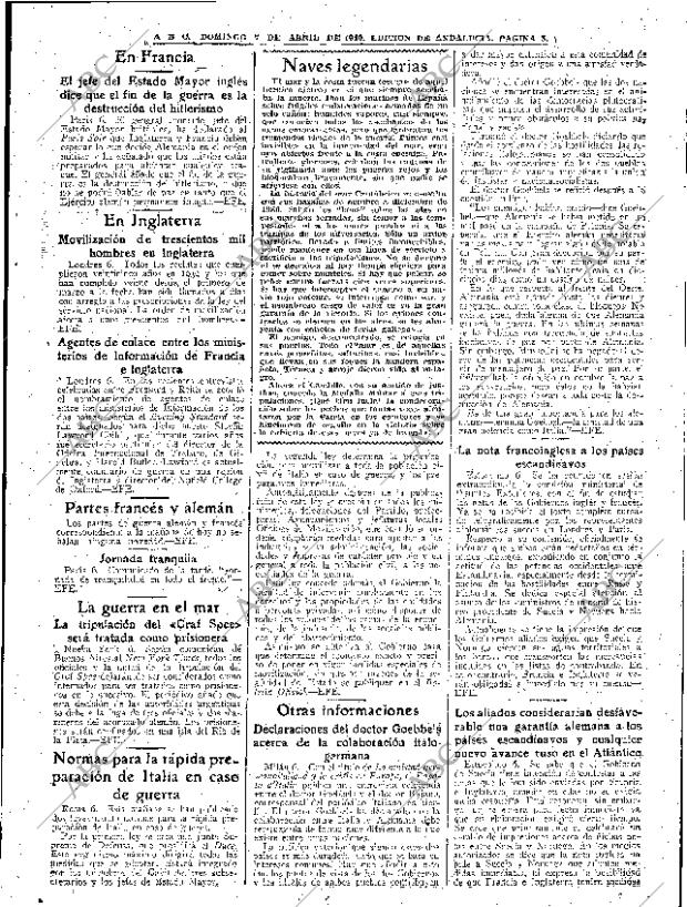 ABC SEVILLA 07-04-1940 página 5