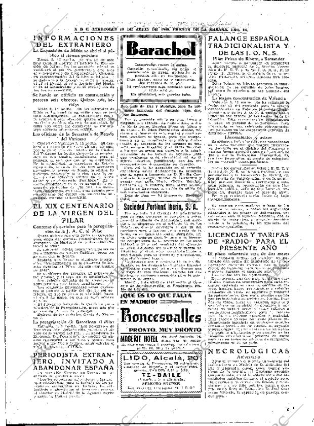 ABC MADRID 10-04-1940 página 14