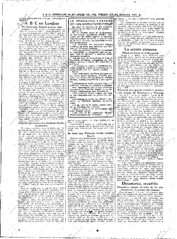 ABC MADRID 10-04-1940 página 8