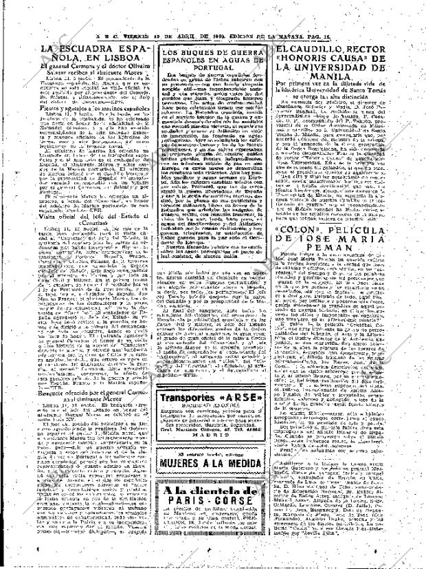 ABC MADRID 12-04-1940 página 11