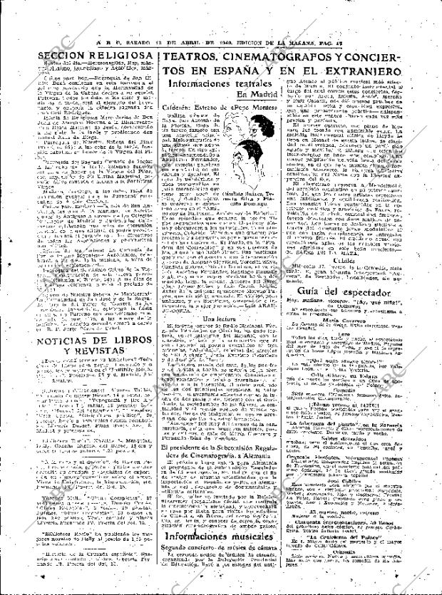 ABC MADRID 13-04-1940 página 17