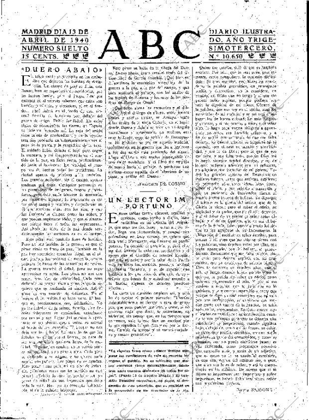 ABC MADRID 13-04-1940 página 3