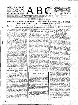 ABC MADRID 14-04-1940 página 11