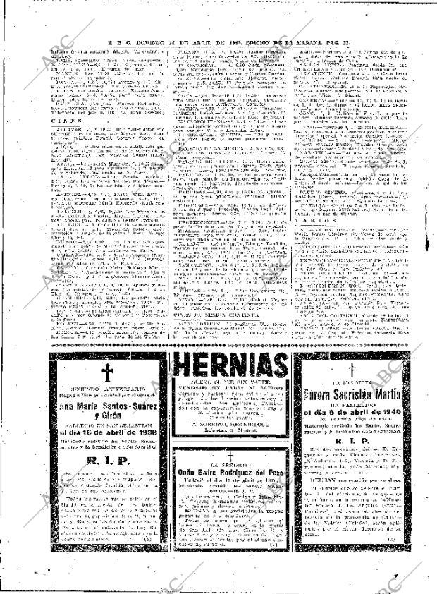 ABC MADRID 14-04-1940 página 22