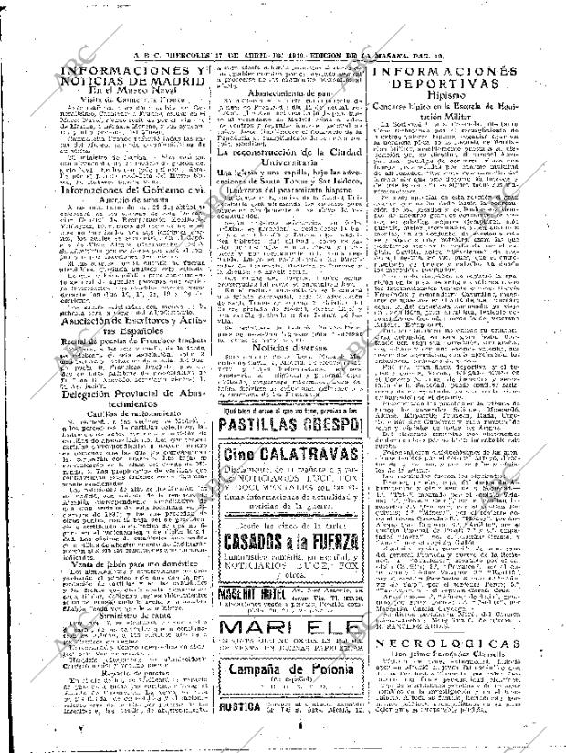 ABC MADRID 17-04-1940 página 12