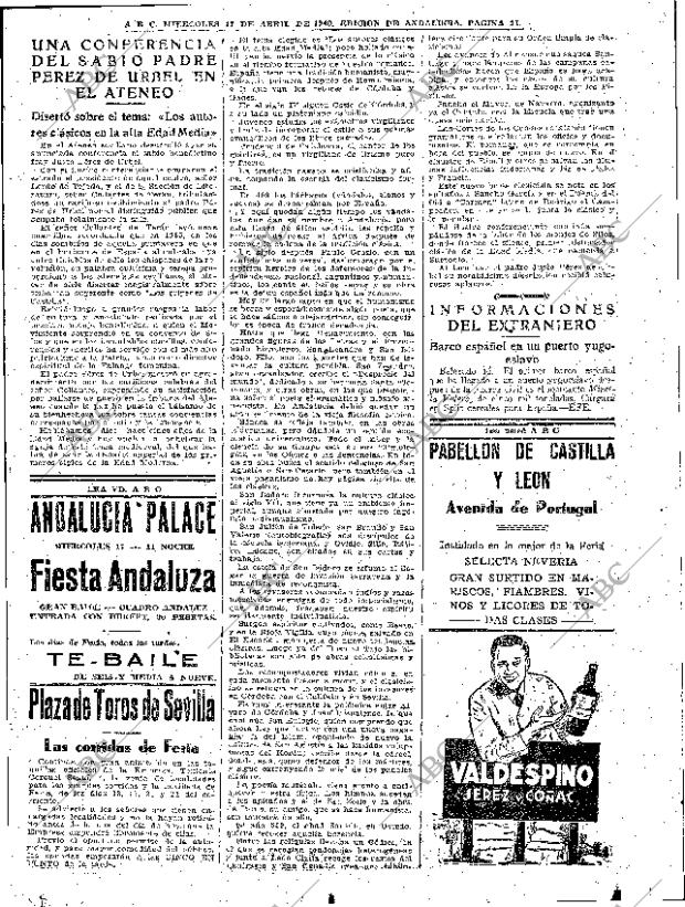 ABC SEVILLA 17-04-1940 página 11