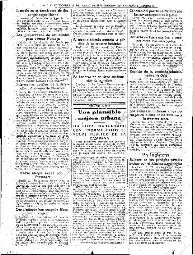 ABC SEVILLA 17-04-1940 página 5