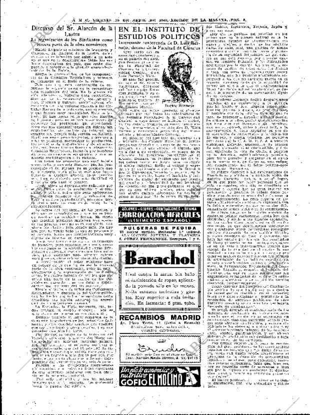 ABC MADRID 19-04-1940 página 8