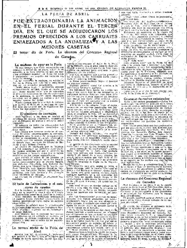 ABC SEVILLA 21-04-1940 página 11