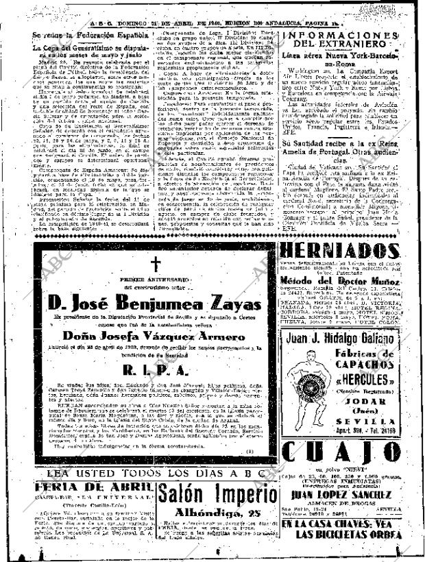 ABC SEVILLA 21-04-1940 página 14
