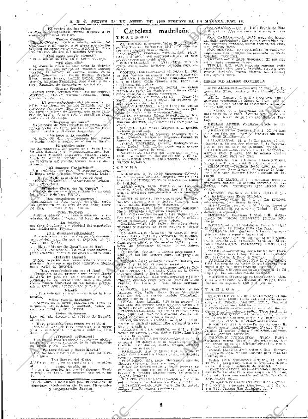 ABC MADRID 25-04-1940 página 16