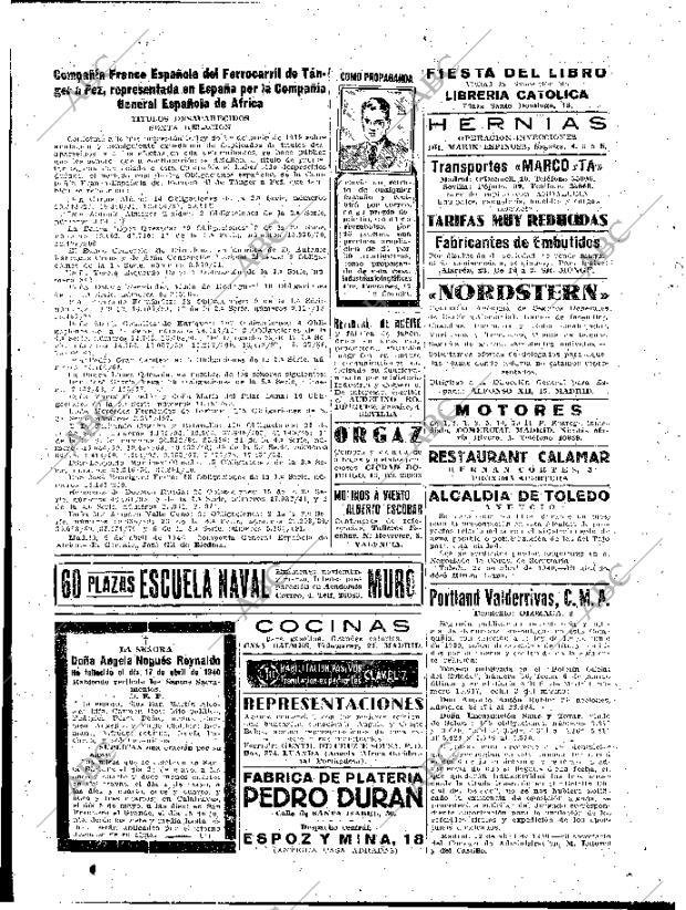 ABC MADRID 25-04-1940 página 2