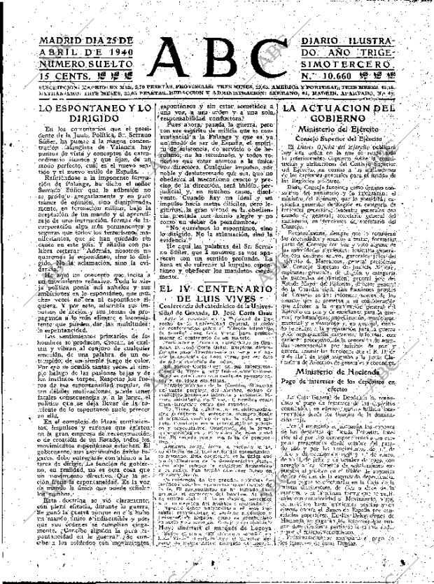 ABC MADRID 25-04-1940 página 7