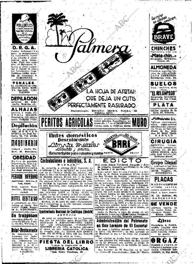 ABC MADRID 26-04-1940 página 16