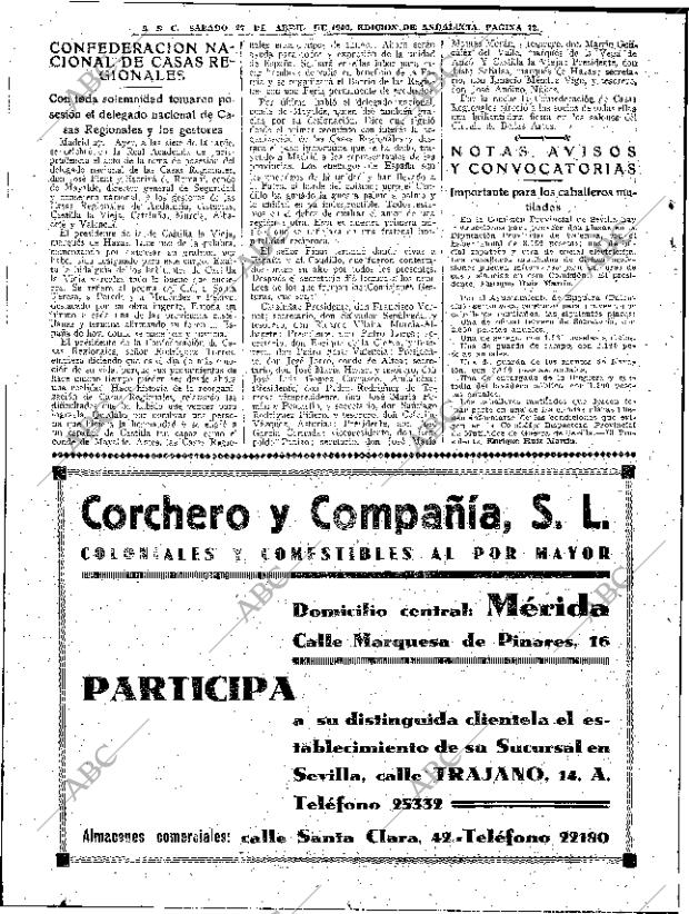 ABC SEVILLA 27-04-1940 página 12