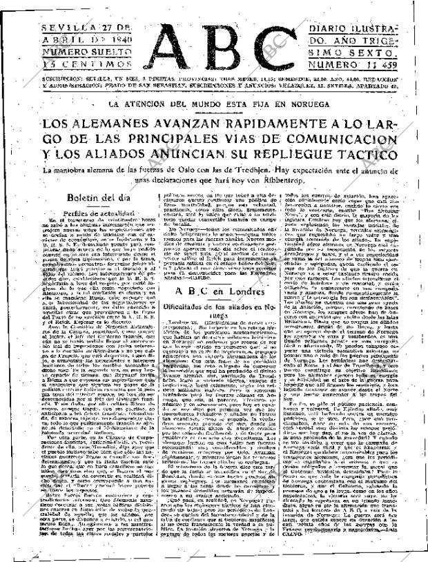 ABC SEVILLA 27-04-1940 página 5