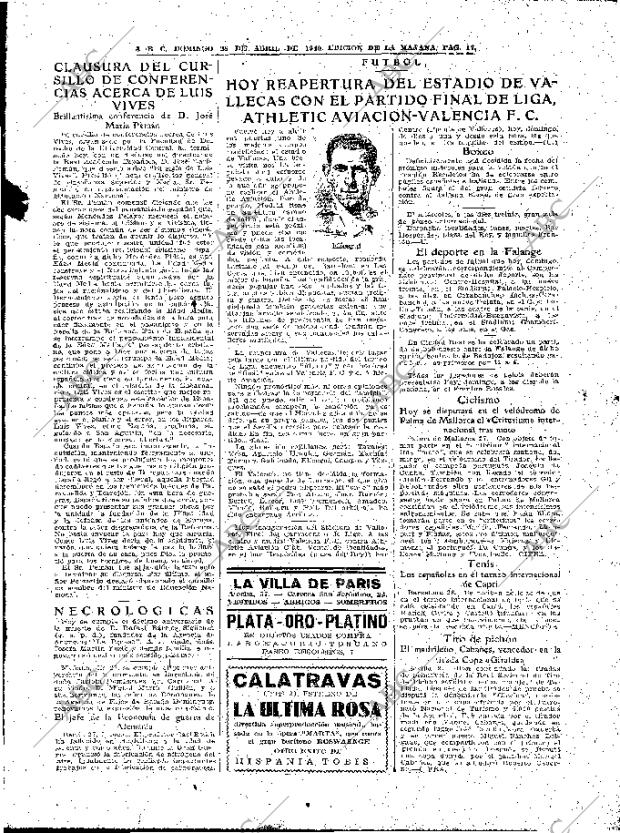 ABC MADRID 28-04-1940 página 17