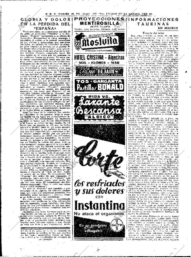 ABC MADRID 30-04-1940 página 20