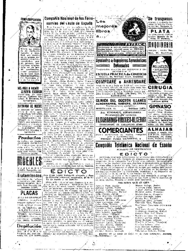 ABC MADRID 30-04-1940 página 27