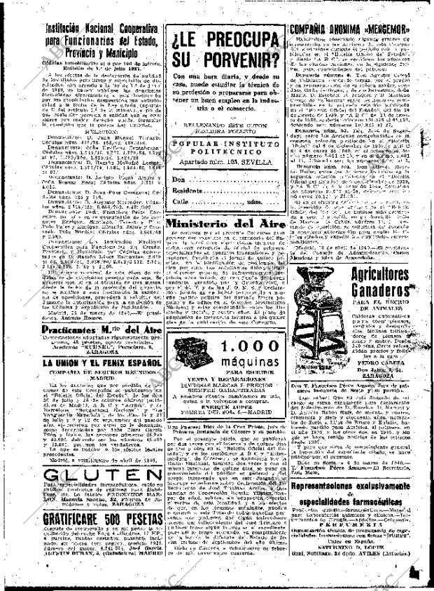 ABC MADRID 01-05-1940 página 16