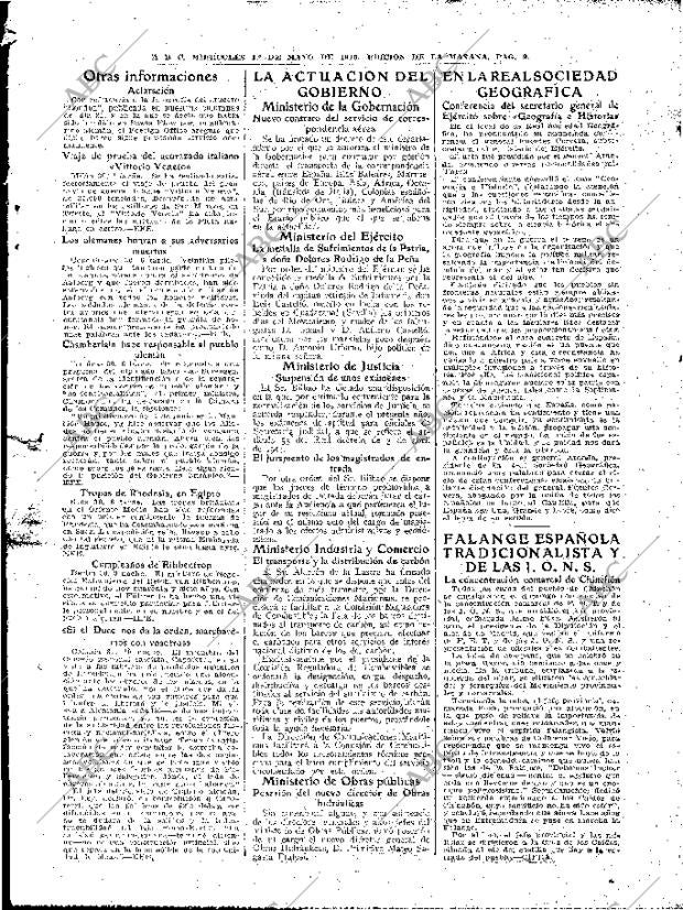 ABC MADRID 01-05-1940 página 9