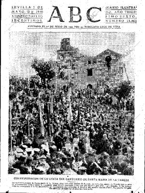 ABC SEVILLA 01-05-1940 página 1