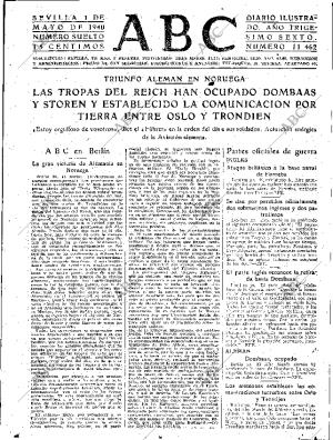 ABC SEVILLA 01-05-1940 página 5