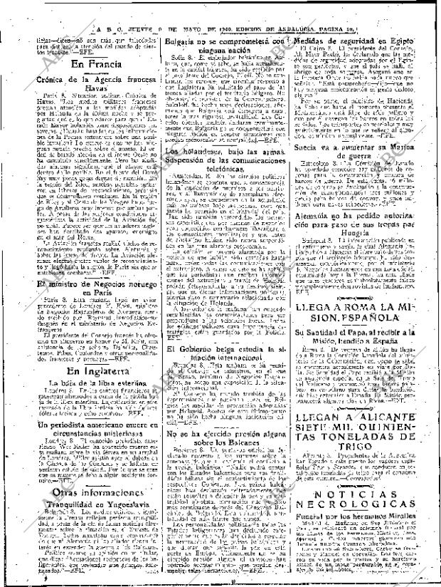 ABC SEVILLA 09-05-1940 página 10